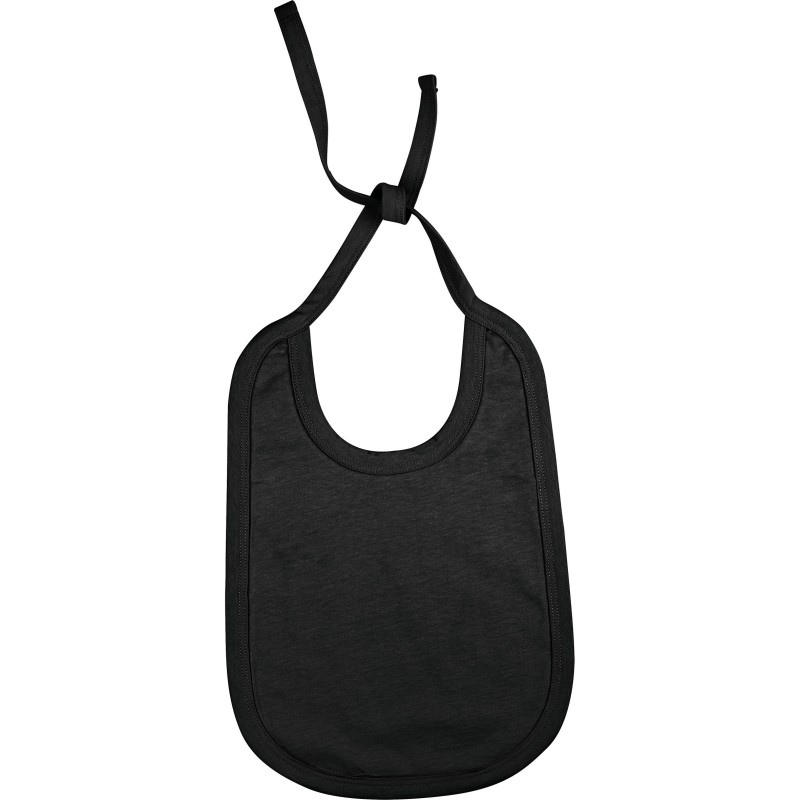 Bavoir coton bébé Black FACE