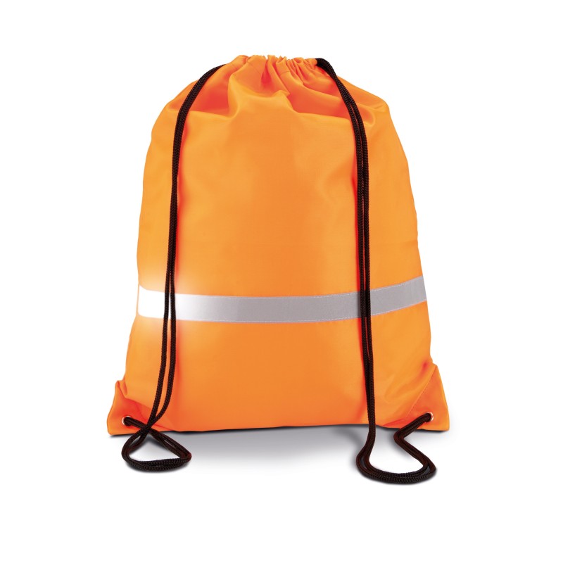 Sac à dos avec cordelettes Fluorescent Orange FACE