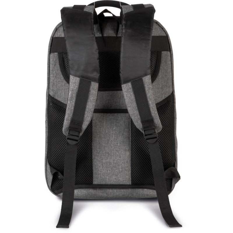 Sac à dos ordinateur business Dark Grey Heather / Black BACK
