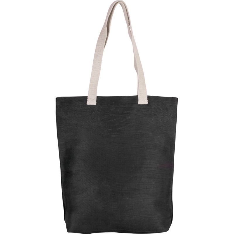 Sac shopping en juco Black FACE