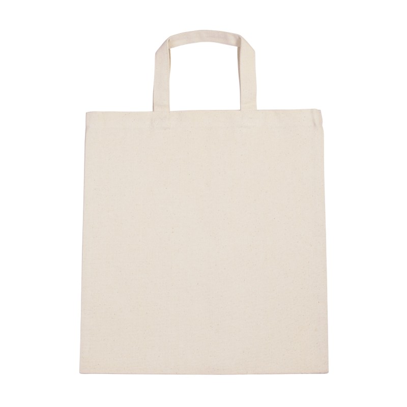 Sac shopping en coton canvas Natural FACE