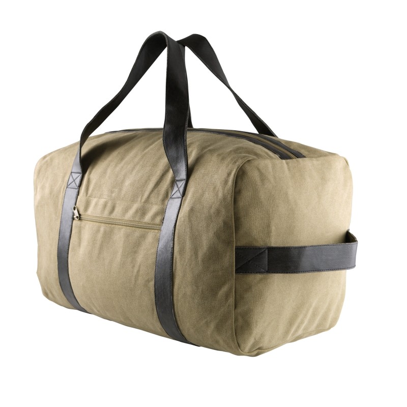 Sac de voyage Vintage Kaki FACE