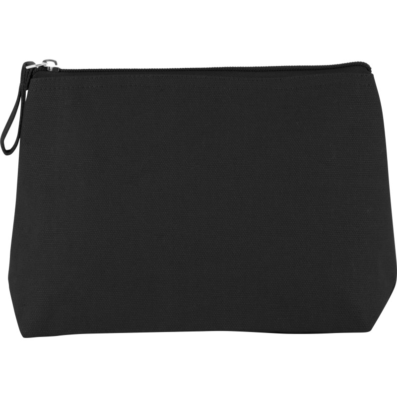 Trousse en coton canvas Black FACE