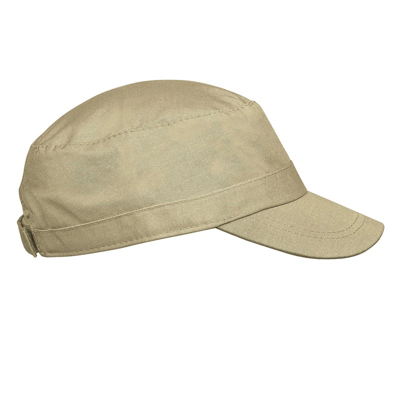 Cuba - Casquette 3 panneaux Beige FACE