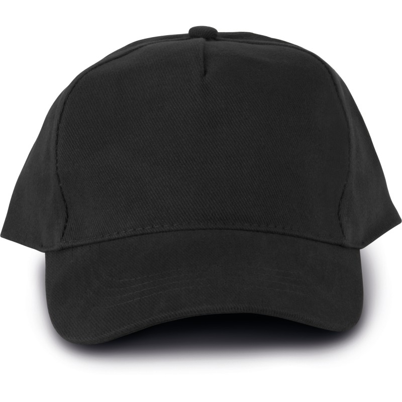 Casquette 5 panneaux Oeko-Tex Black FACE