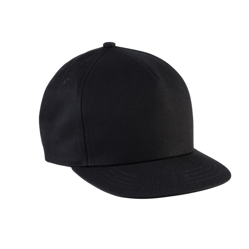 Casquette enfant snapback - 5 panneaux Black FACE