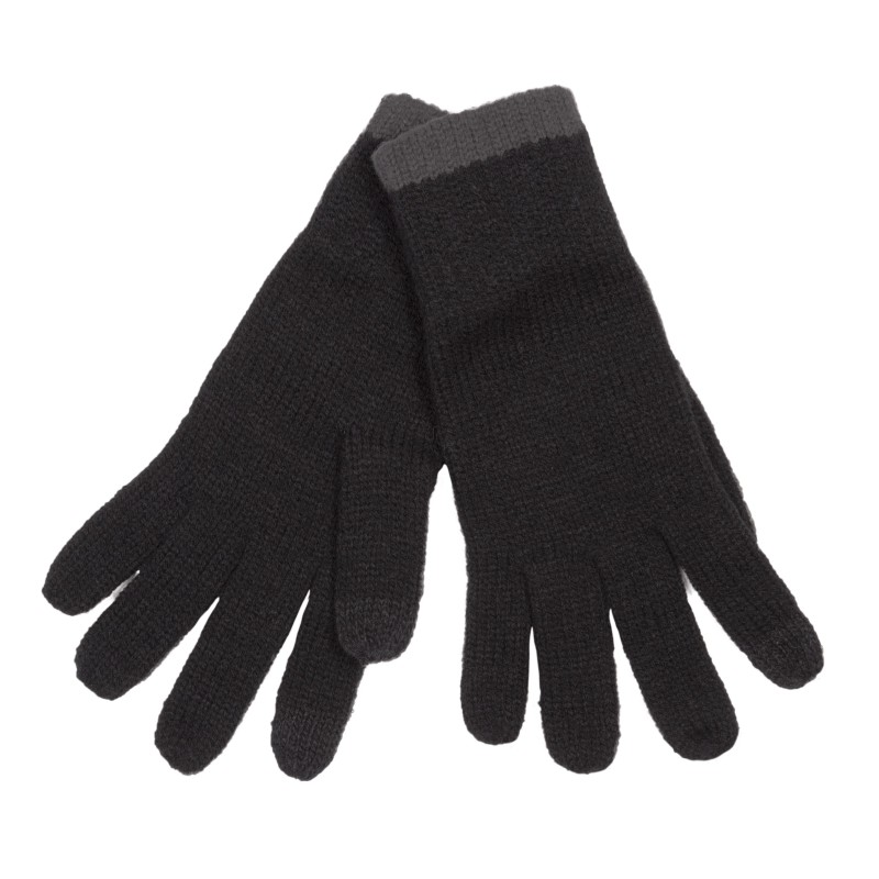 Gants compatibles écran tactile Black / Dark Grey FACE